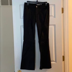Black stretch pants, size 5